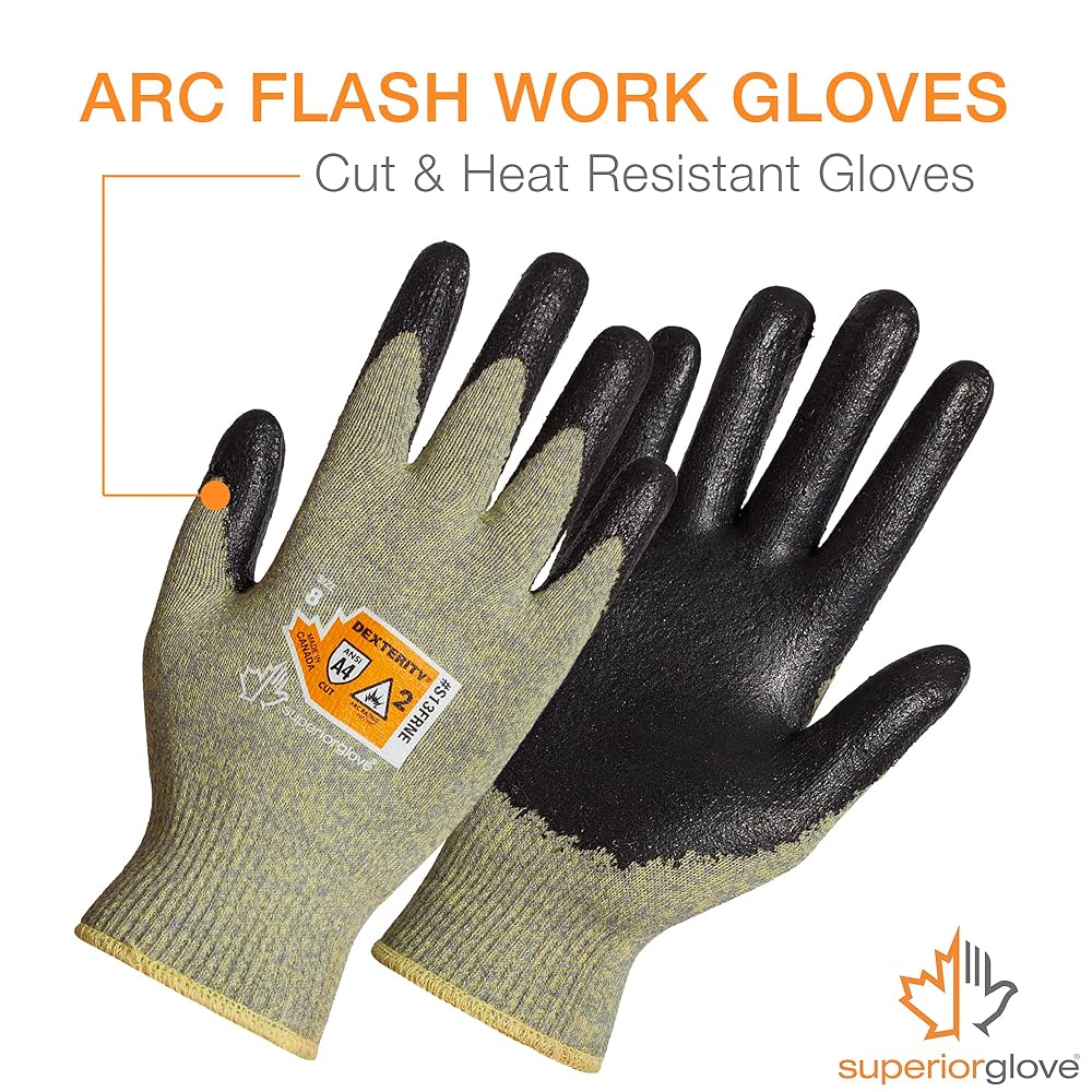 Illustrative example of flame resistant gloves from Google Search