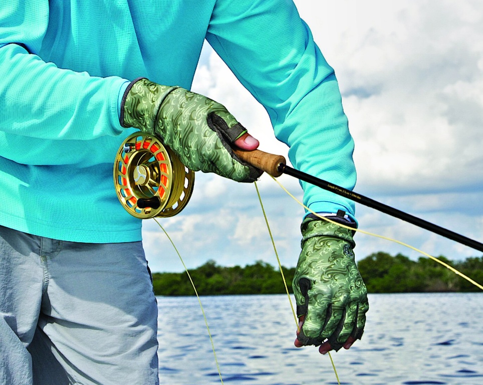Illustrative example of fly fishing gloves from Google Search