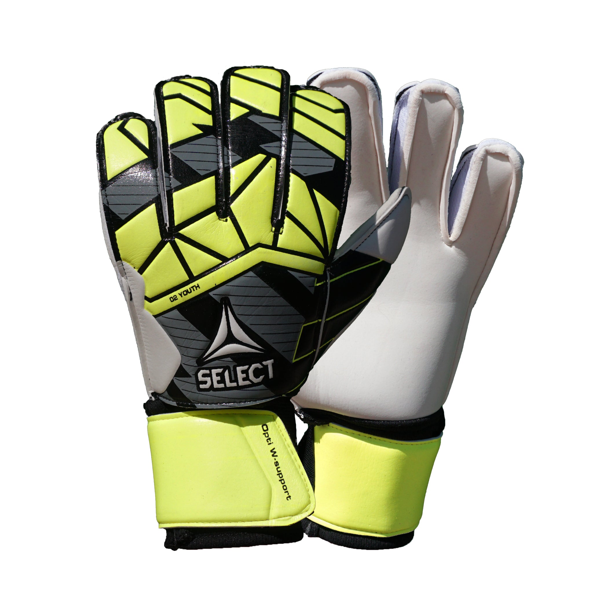 Illustrative example of football goalie gloves youth from Google Search
