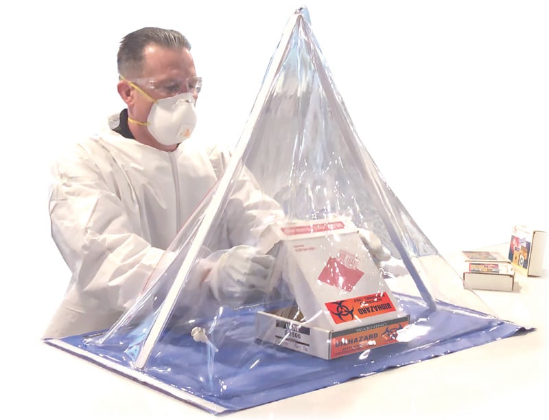 Illustrative example of glove bag from Google Search