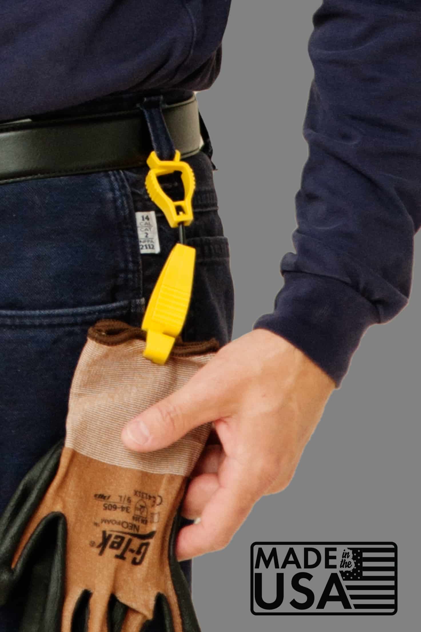Illustrative example of glove clips from Google Search