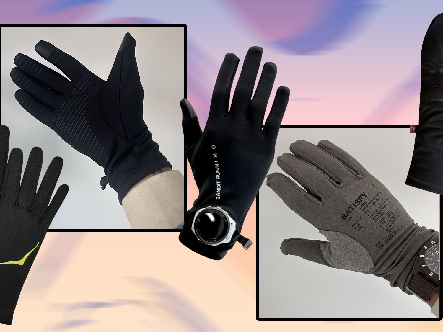 Illustrative example of gloves for running from Google Search