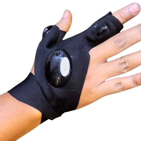 Illustrative example of gloves with led from Google Search