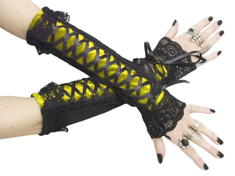 Illustrative example of gothic gloves from Google Search