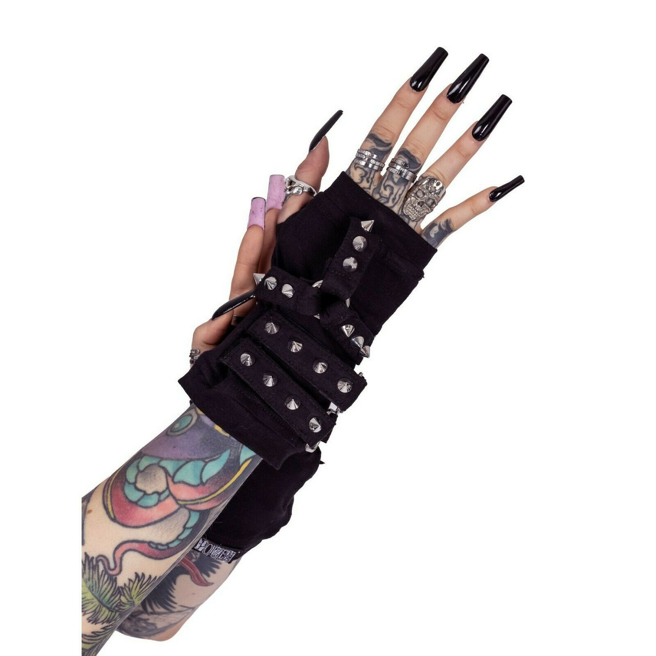 Illustrative example of gothic gloves from Google Search