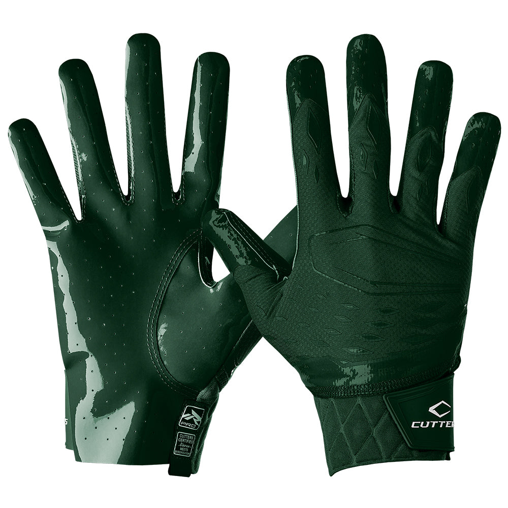 Illustrative example of green football gloves from Google Search