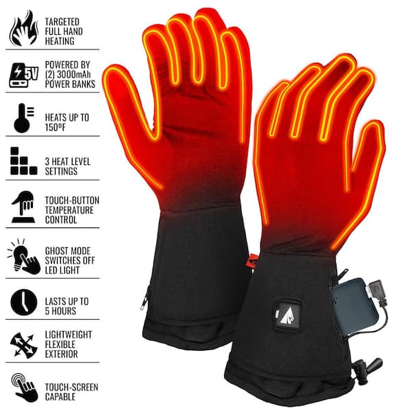 Illustrative example of heated glove liners from Google Search