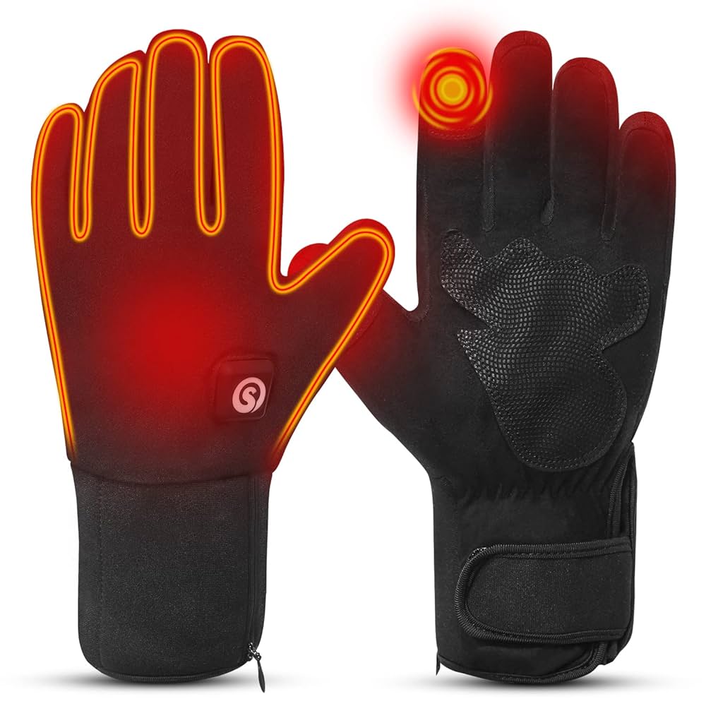 Illustrative example of heated gloves for skiing from Google Search
