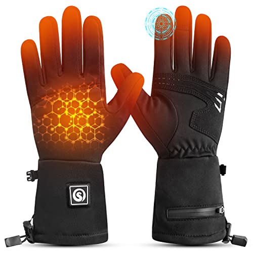 Illustrative example of heated ski gloves from Google Search