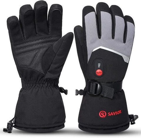 Illustrative example of heated snowmobile gloves from Google Search