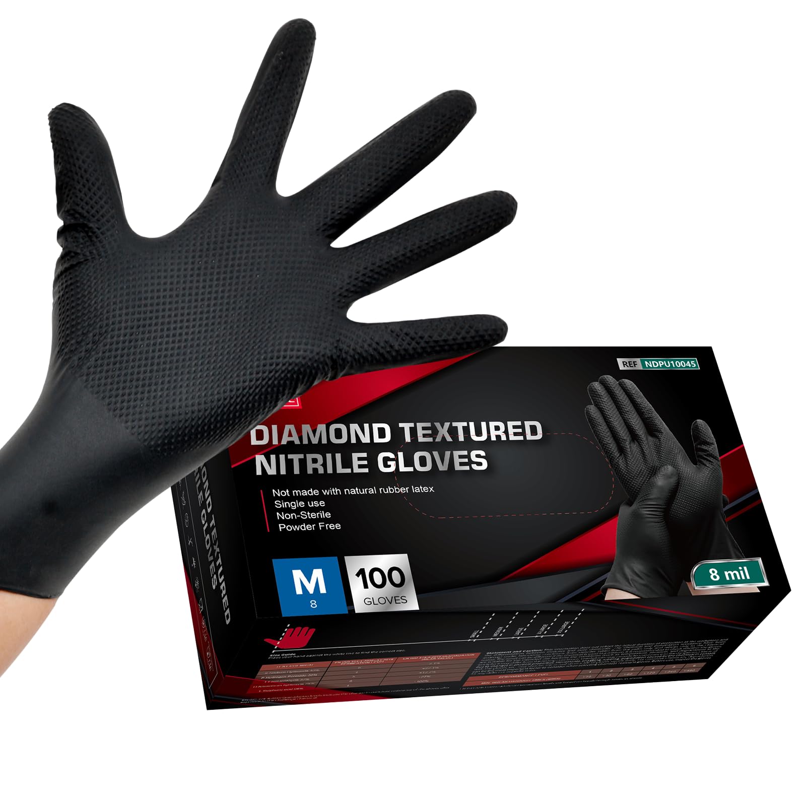 Illustrative example of heavy duty nitrile gloves from Google Search