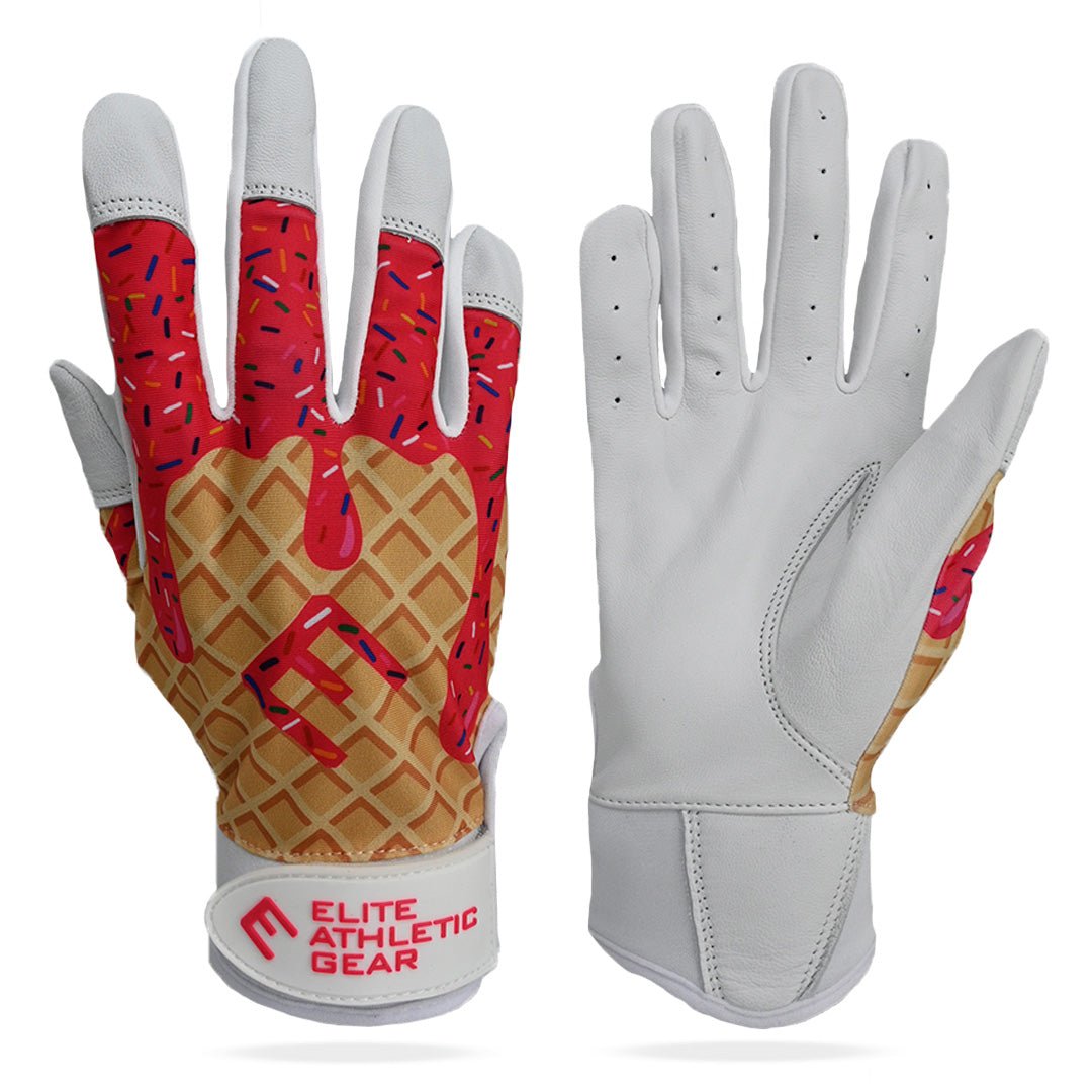 Illustrative example of ice cream batting gloves from Google Search