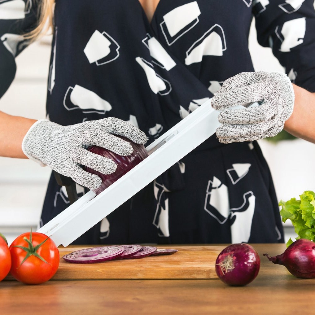 Illustrative example of kitchen cut resistant gloves from Google Search