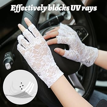 Illustrative example of lace gloves from Google Search