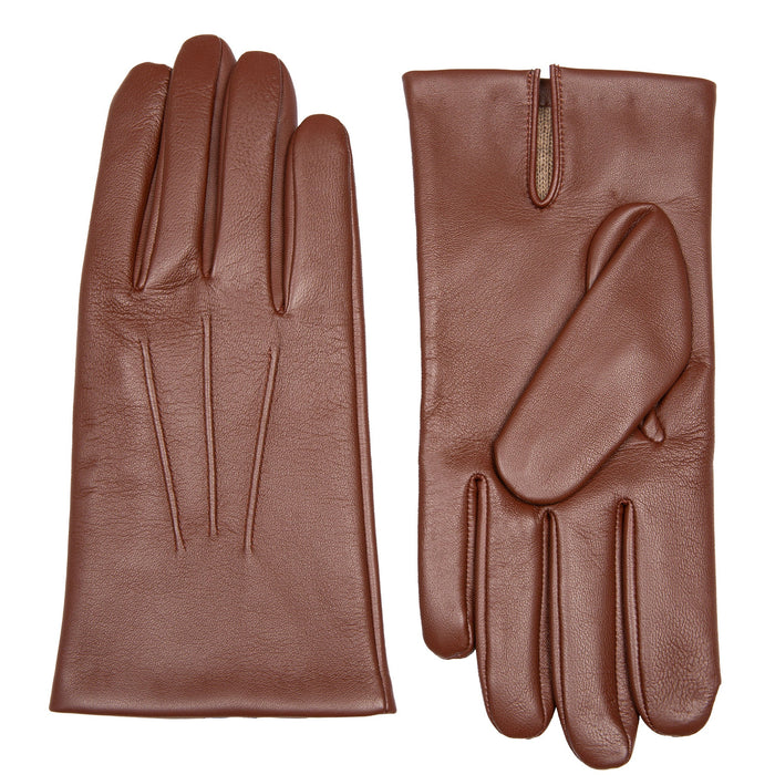 Illustrative example of leather gloves with cashmere lining from Google Search