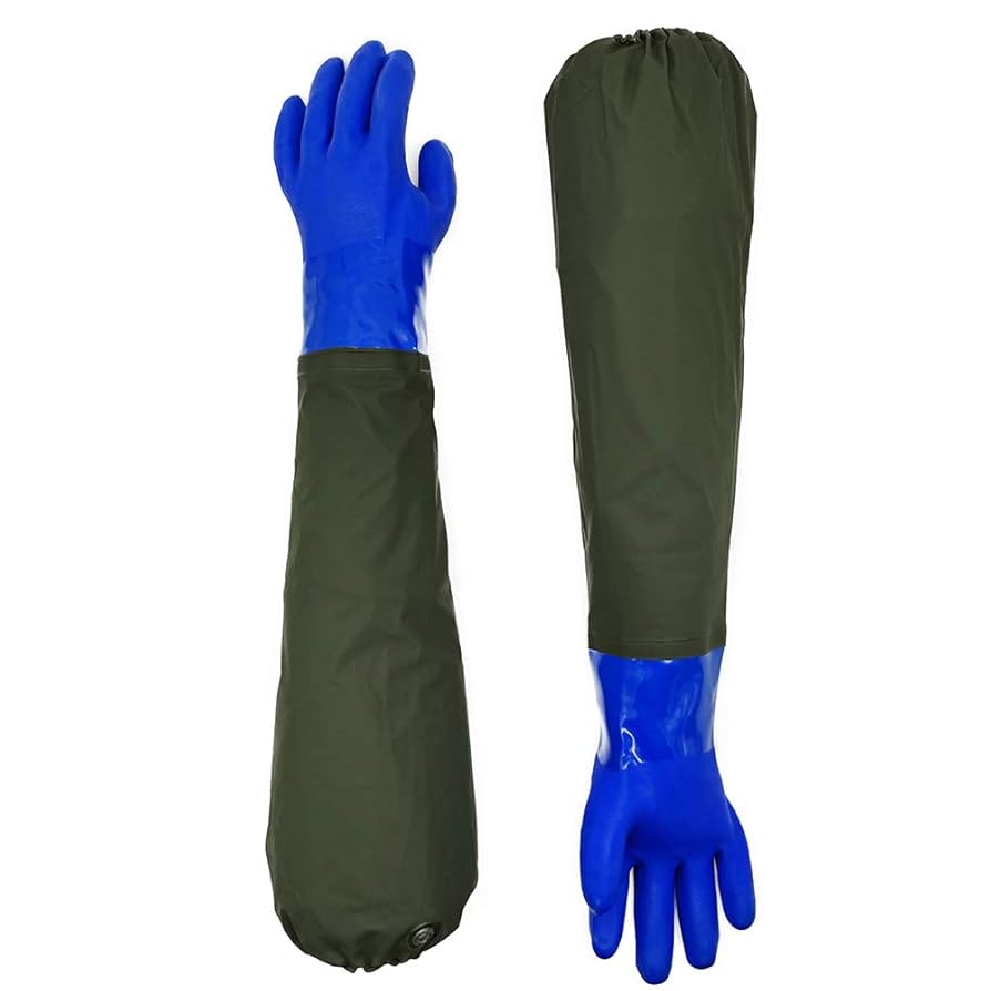 Illustrative example of long sleeve gloves from Google Search