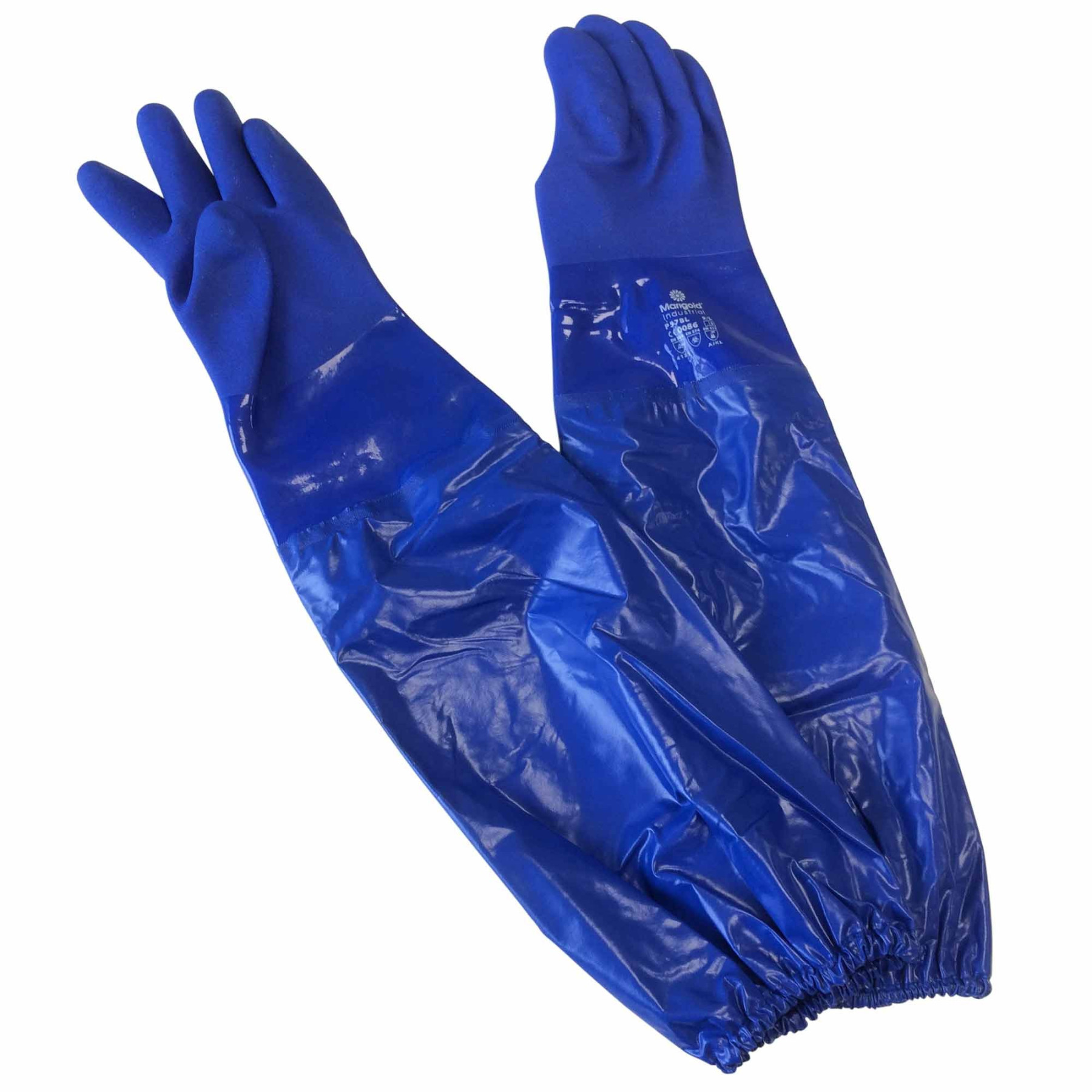Illustrative example of long sleeve gloves from Google Search