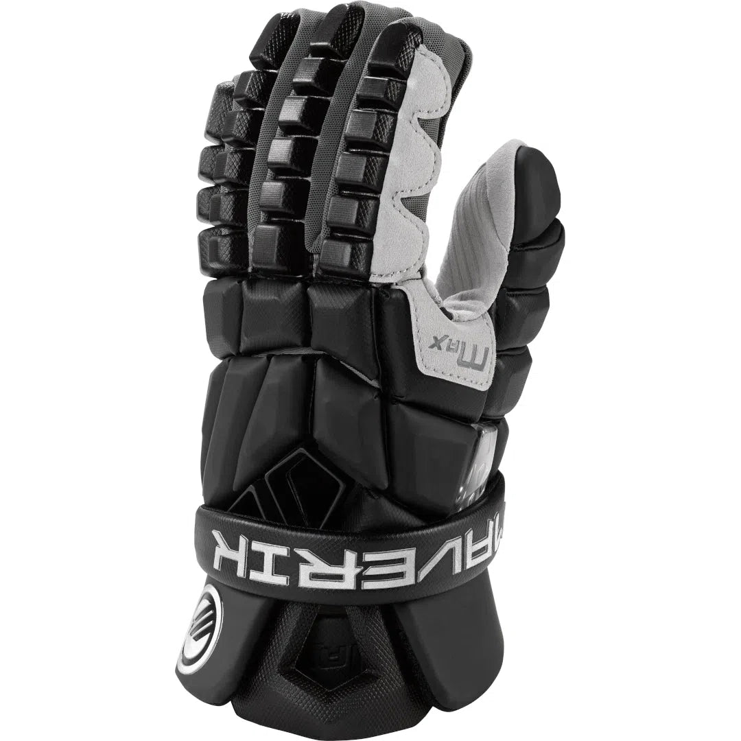Illustrative example of maverik lacrosse gloves from Google Search