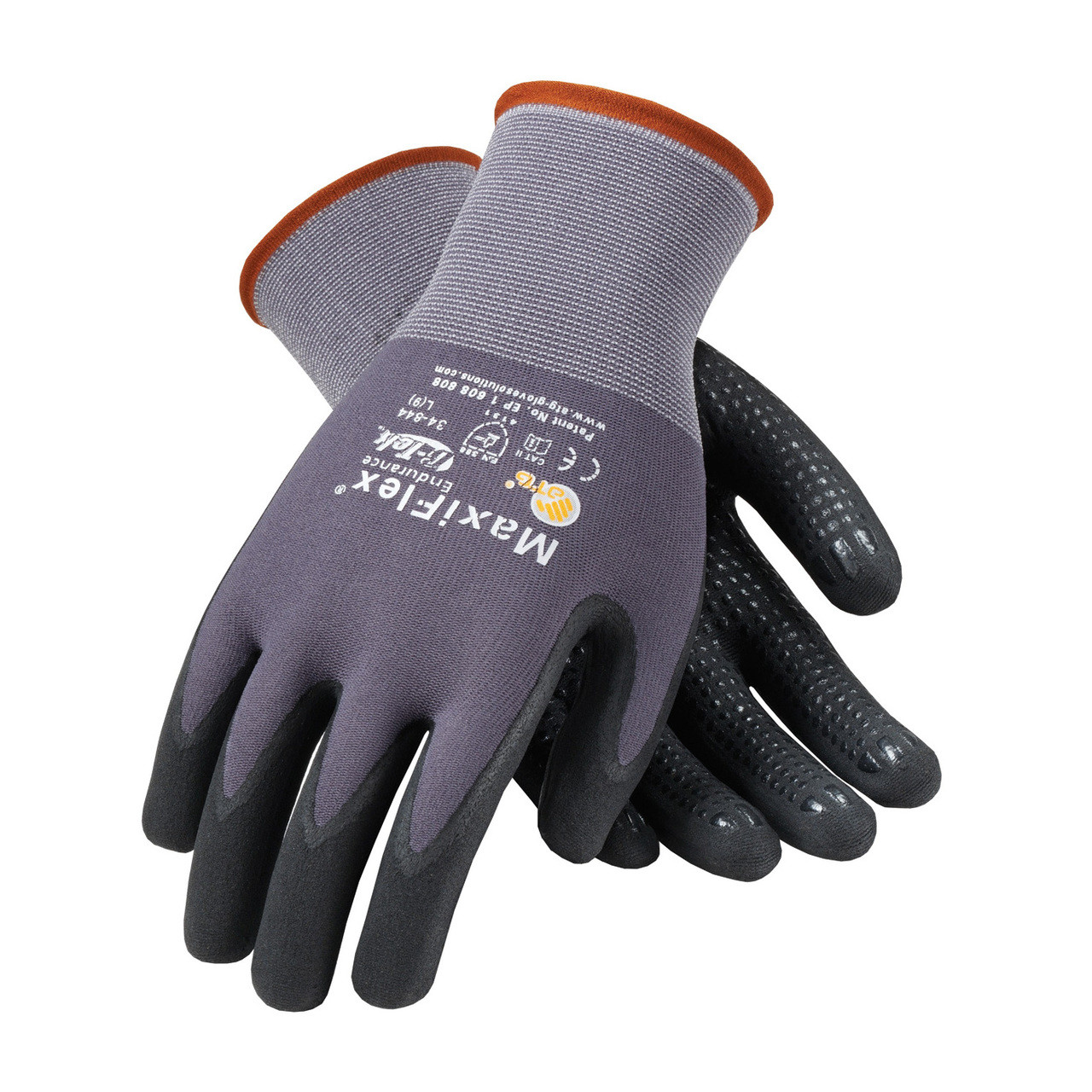 Illustrative example of maxiflex work gloves from Google Search