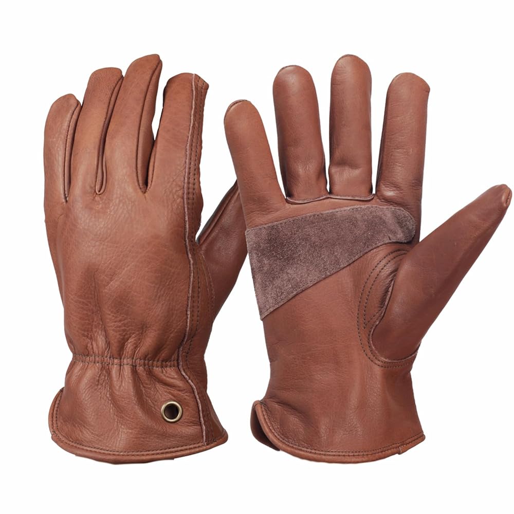 Illustrative example of mens brown leather gloves from Google Search