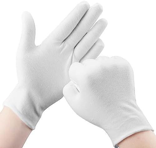 Illustrative example of mens white gloves from Google Search
