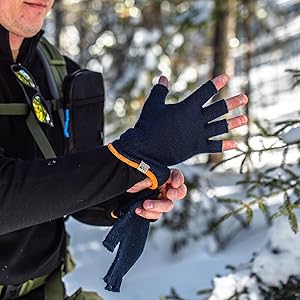 Illustrative example of merino glove from Google Search