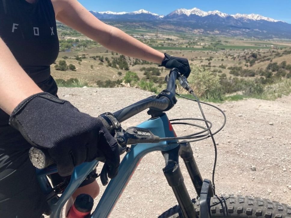 Illustrative example of mountain bike gloves from Google Search