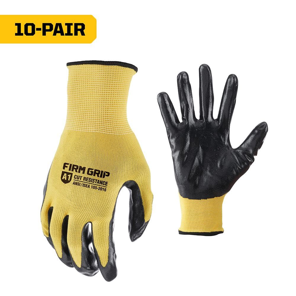 Illustrative example of nitrile work gloves from Google Search
