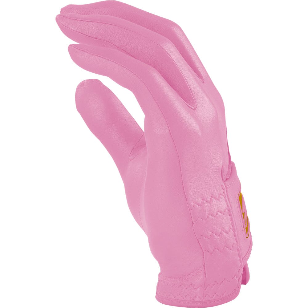 Illustrative example of pink golf glove from Google Search