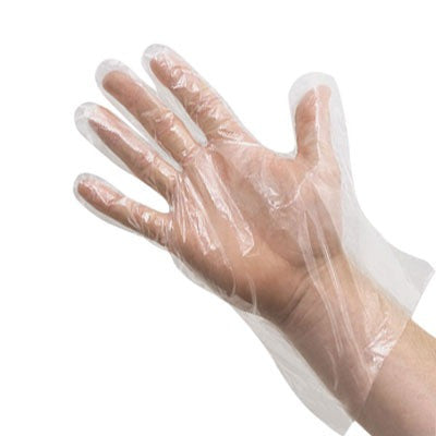 Illustrative example of polyethylene gloves from Google Search