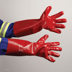 Illustrative example of pvc gloves from Google Search