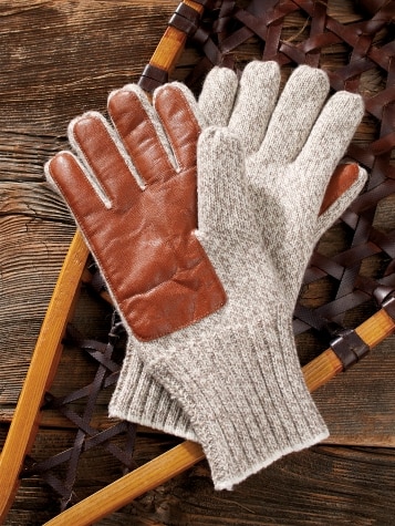 Illustrative example of ragg wool gloves from Google Search