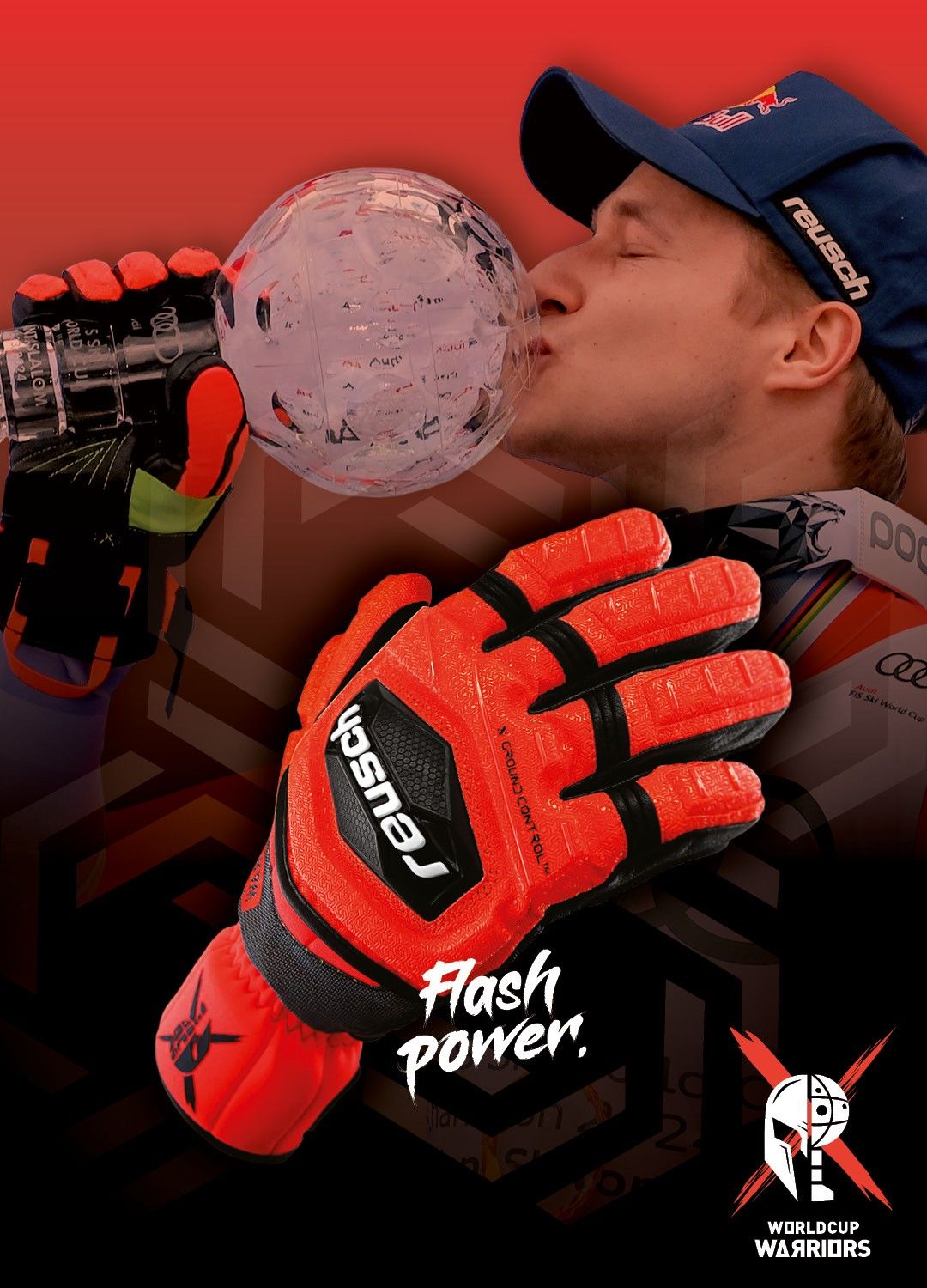 Illustrative example of reusch ski gloves from Google Search