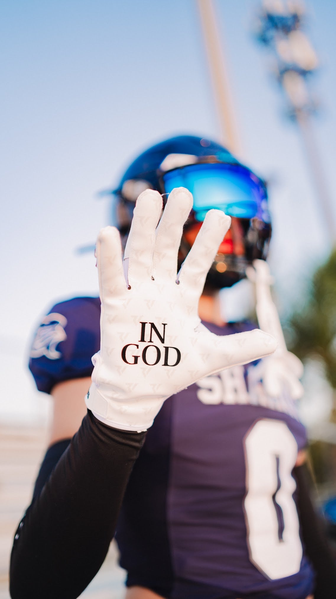 Illustrative example of rivel football gloves from Google Search
