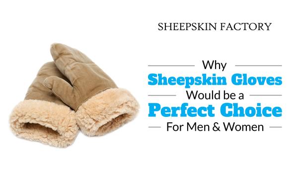 Illustrative example of sheepskin gloves from Google Search