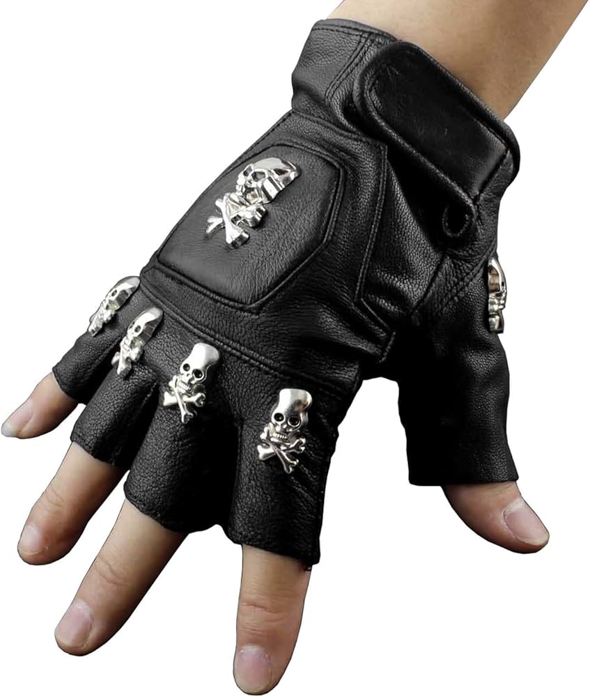Illustrative example of skull gloves from Google Search