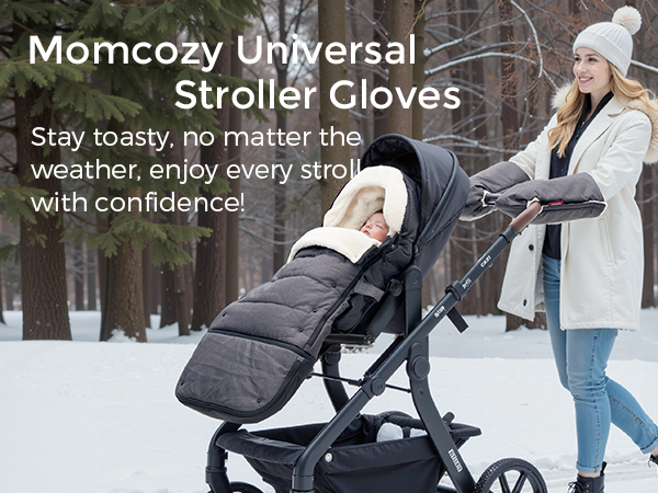 Illustrative example of stroller gloves from Google Search
