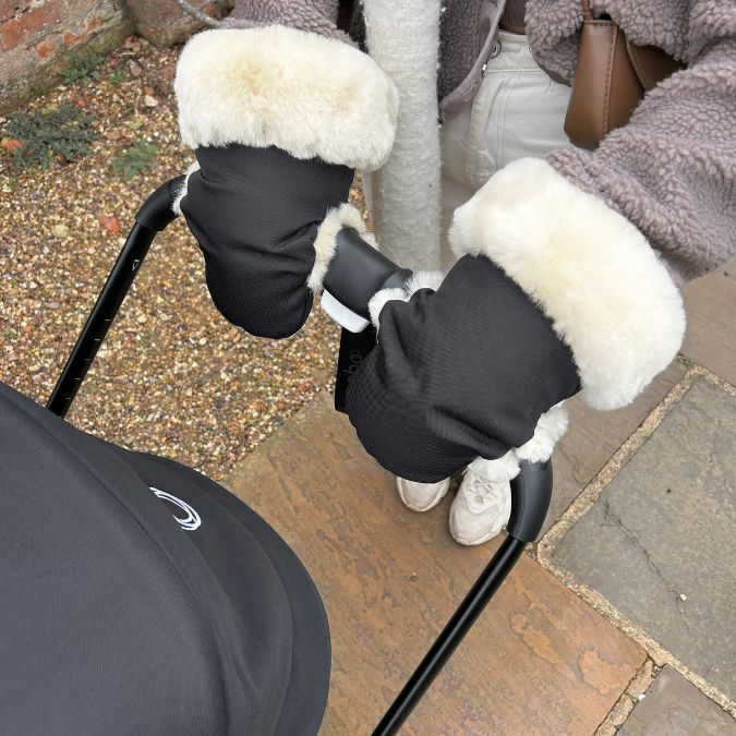 Illustrative example of stroller gloves from Google Search