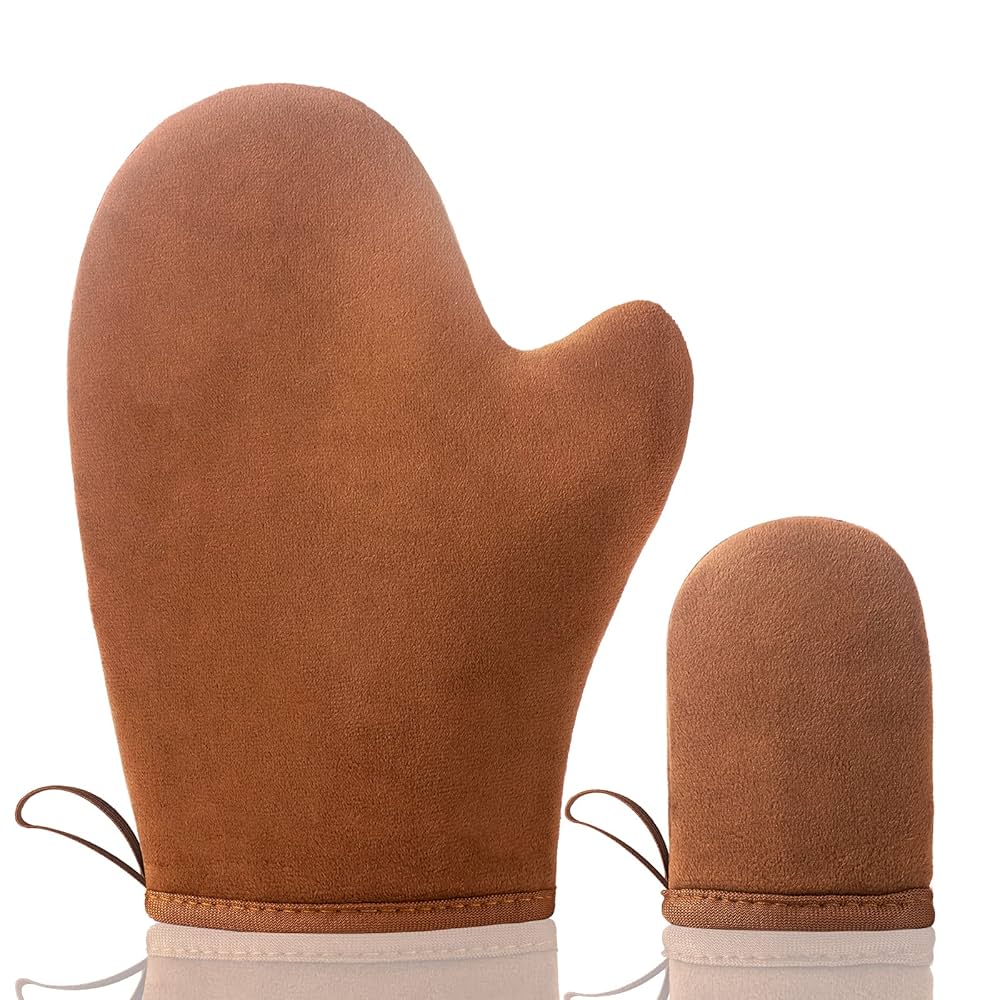Illustrative example of sunless tanning gloves from Google Search