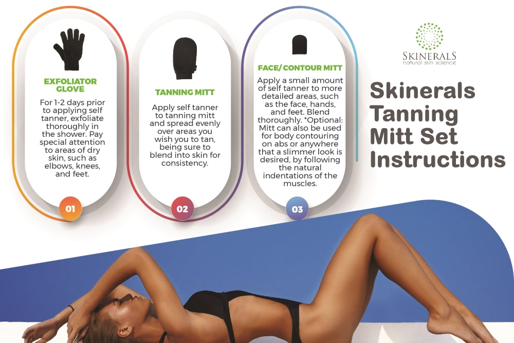 Illustrative example of sunless tanning gloves from Google Search