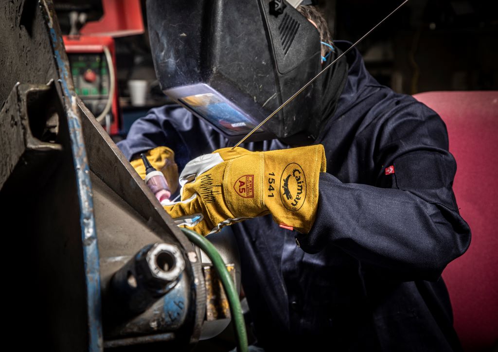 Illustrative example of tig gloves from Google Search