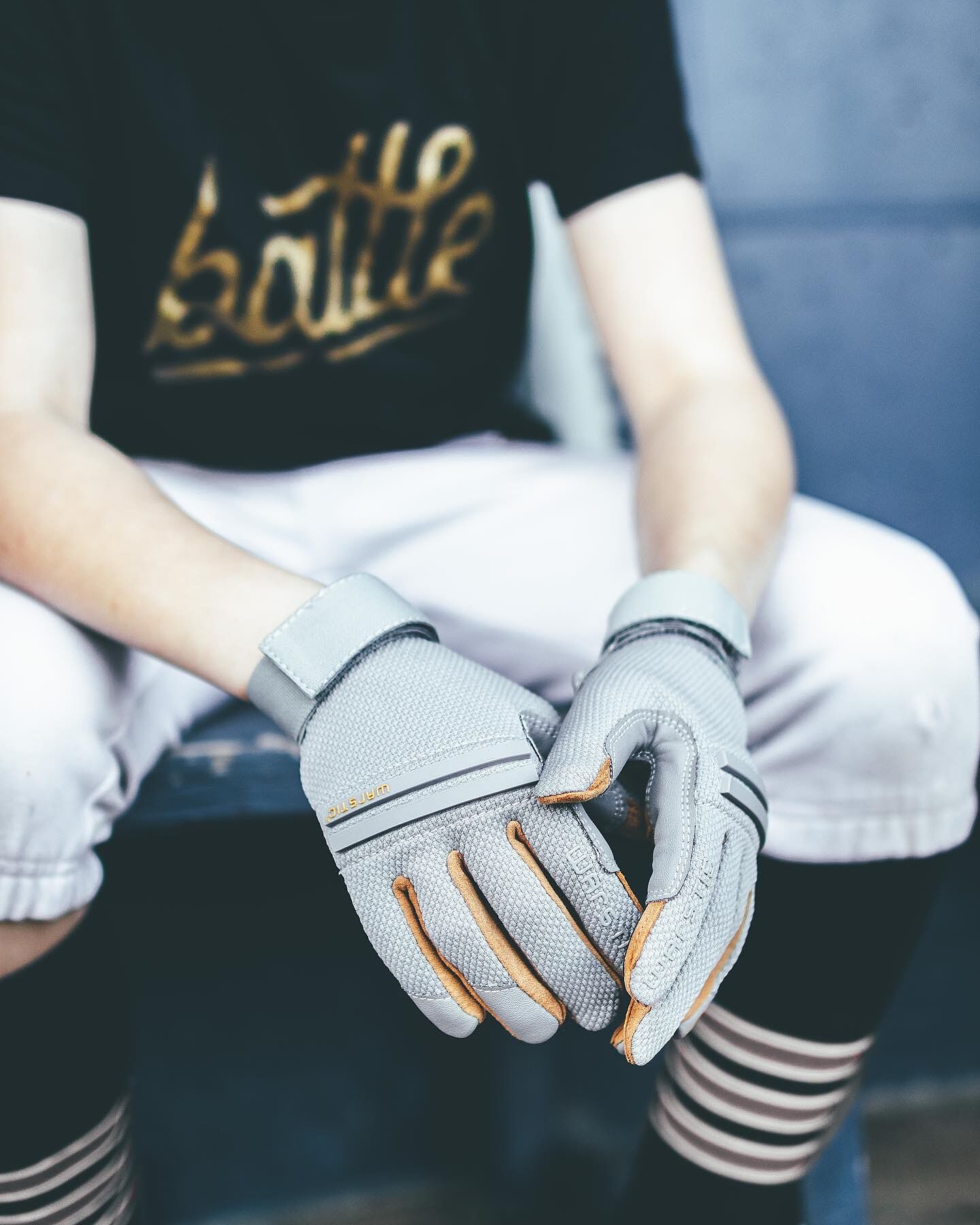 Illustrative example of war stick gloves from Google Search
