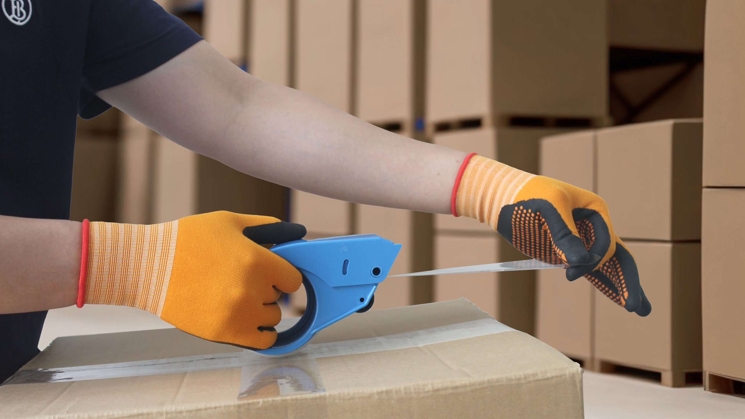 Illustrative example of warehouse gloves from Google Search