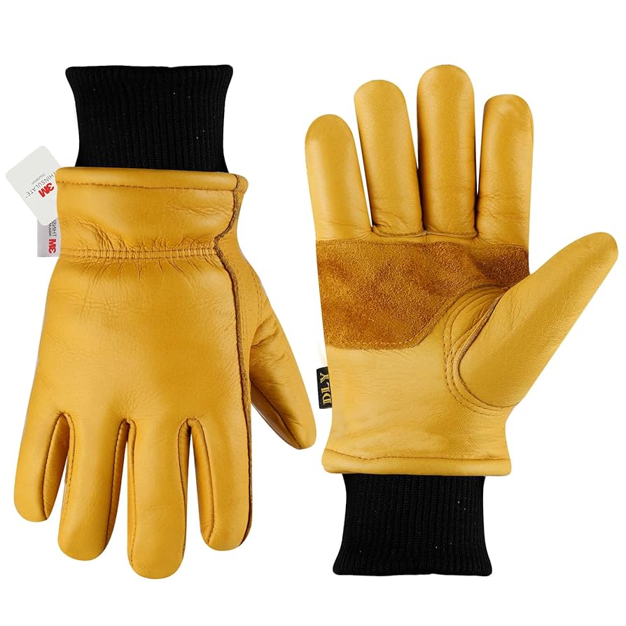 Illustrative example of warm leather gloves from Google Search