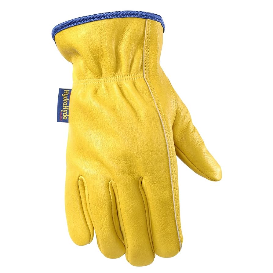 Illustrative example of water resistant work gloves from Google Search