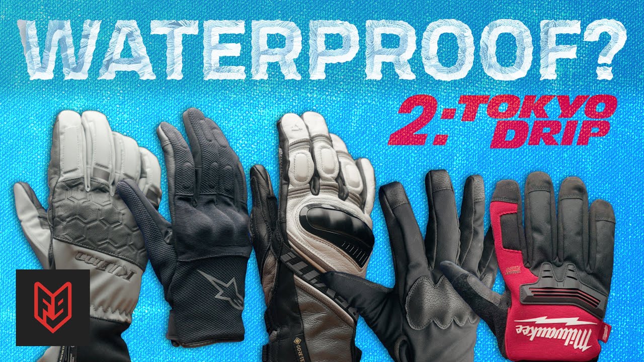 Illustrative example of waterproof motorcycle gloves from Google Search
