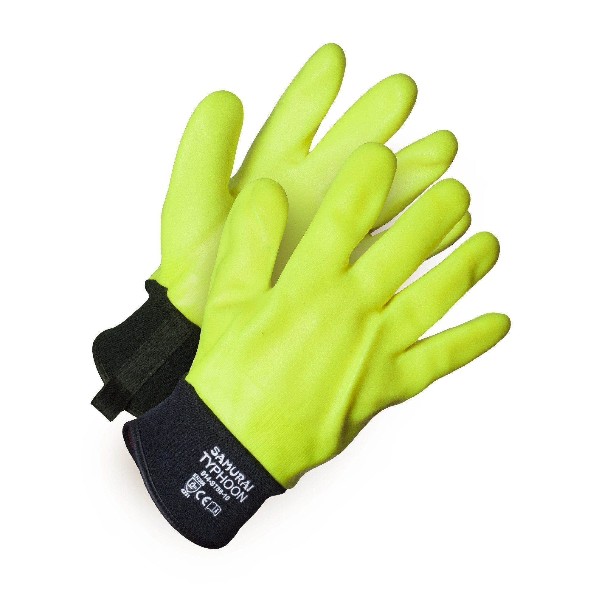 Illustrative example of waterproof work gloves from Google Search