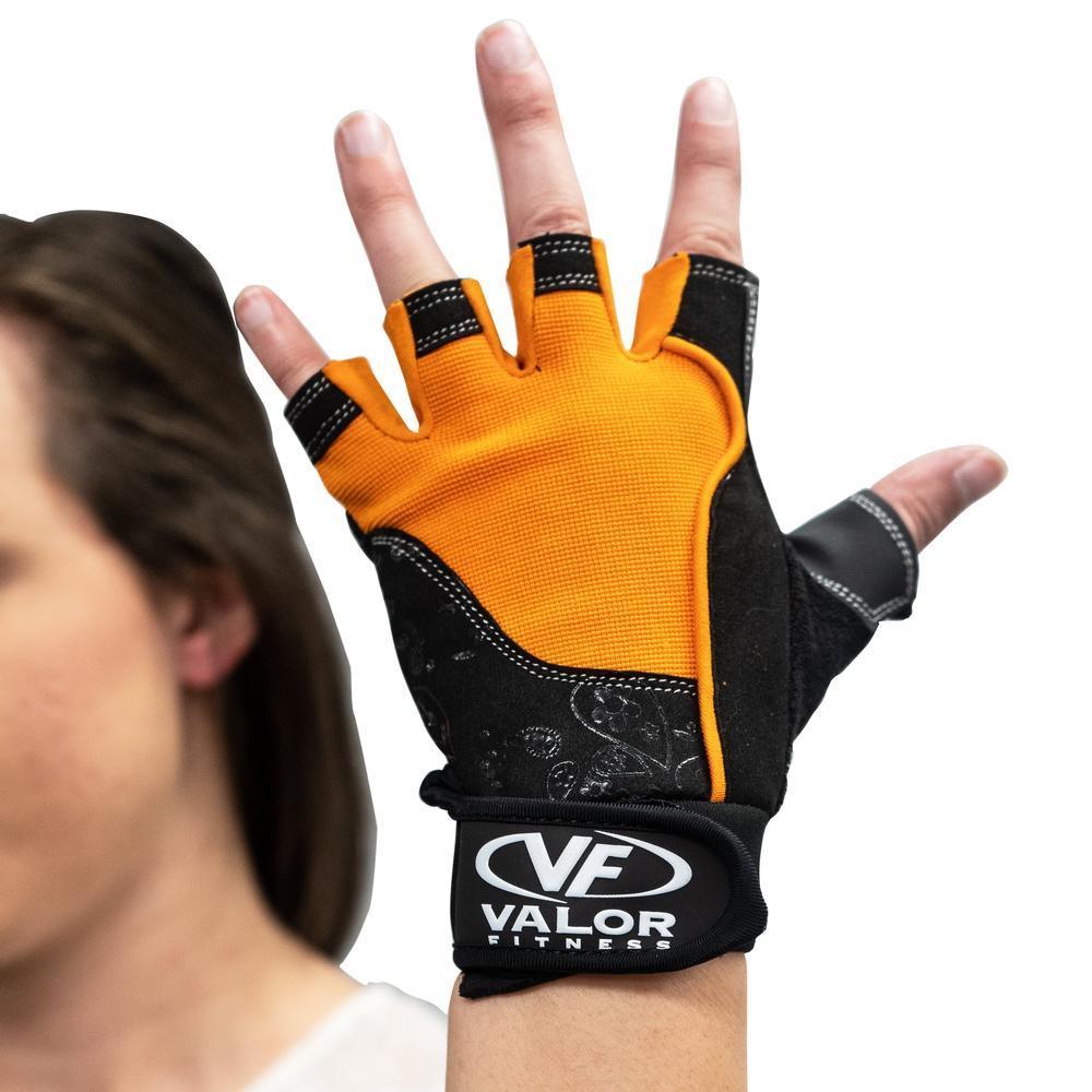 Illustrative example of weight lifting gloves for women from Google Search