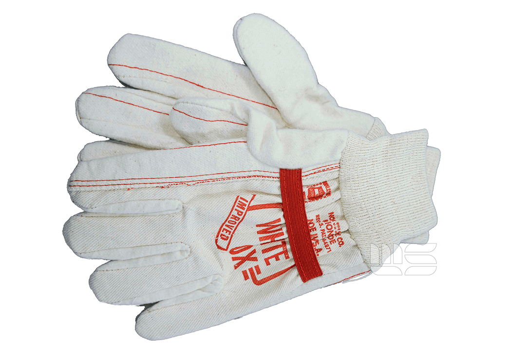 Illustrative example of white ox gloves from Google Search
