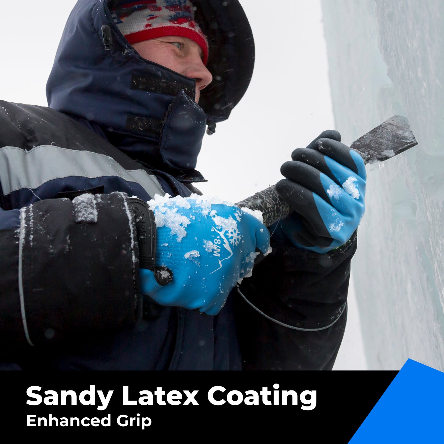 Illustrative example of winterized gloves from Google Search